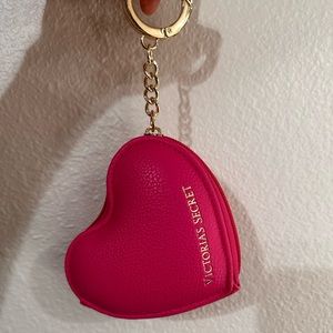 Victorias Secret heart key chain